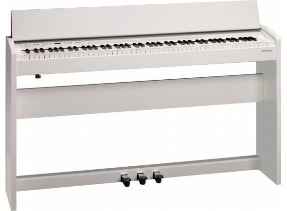 Pianos Digitais de Móvel Roland F140R WH Satin White Pianos Digitais de Móvel Roland F140R WH Satin White