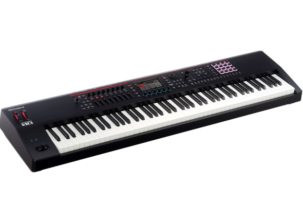 B-stock Sintetizador e sampler/sintetizadores Roland FANTOM-08 Sintetizador Profissional 88 Teclado de Piano Visor Touchscreen Premium B-Stock