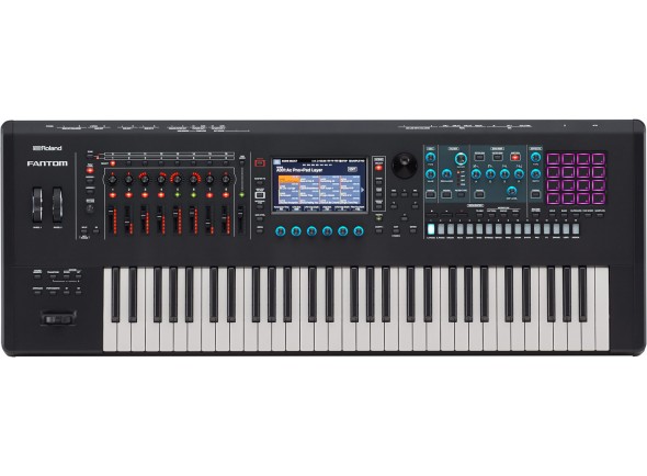B-stock Sintetizador e sampler/Workstations Roland FANTOM 6 B-Stock B-stock Sintetizador e sampler/Workstations Roland FANTOM 6 B-Stock
