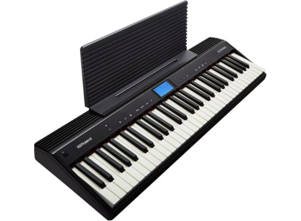 Piano portátil /Pianos Digitais Portáteis  Roland GO:PIANO 61 <b>Piano Portátil</b> Preto USB Bluetooth