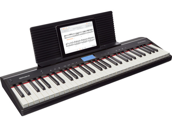 go:Piano Piano portátil /Pianos Digitais Portáteis  <b>Roland GO:PIANO 61</b> Piano Portátil + 128 Vozes + 40 Sons + Bluetooth <b>BEST-SELLER</b>