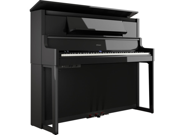 Pianos Roland LX Piano digital com móvel/Pianos Digitais de Móvel <b>Roland LX-9 PE LUXURY</b> Preto Polido 324 Sons + 394 Músicas <b>10 ANOS GARANTIA</b>