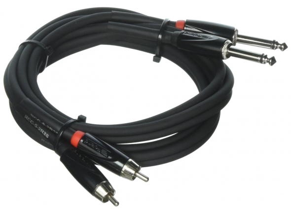 Cabo para Instrumento Roland RCC-15-2R28 Dual 1/4