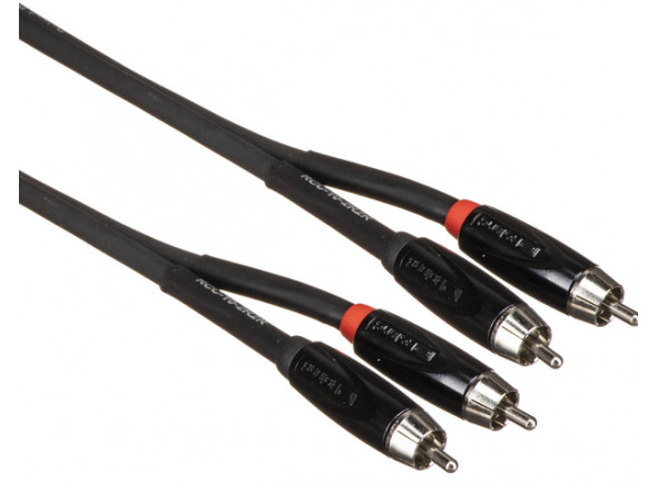 Roland BOUTIQUE Cabo de instrumento/Cables de Audio Roland RCC-5-2R2R Cable Audio Doble RCA 1.5m Garantia Vitalícia