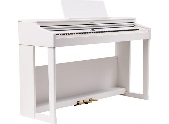 RP701 Piano digital com móvel/Pianos Digitais de Móvel <b>Roland RP701-WH CLASSIC PIANO</b> 324 Sons + 287 Lições Piano <b>Satin White</b>