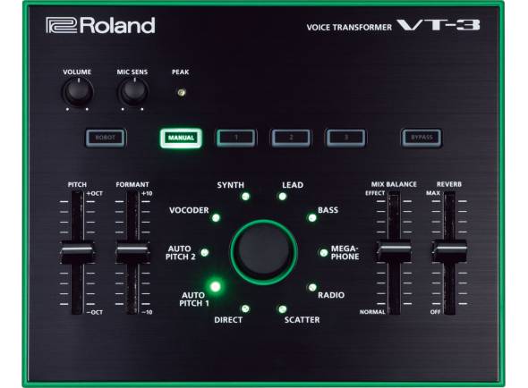 Processadores de Efeitos Roland VT-3 Processadores de Efeitos Roland VT-3