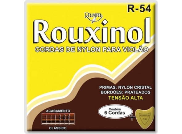 Cordas para guitarra clássica Rouxinol R-54 