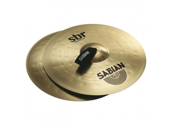 Pratos splash Sabian SBR 14'' Band Cymbal, Brilliant Finish