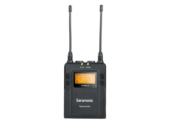 receptor Saramonic   Receptor UHF Dual-Channel UwMic9 RX9