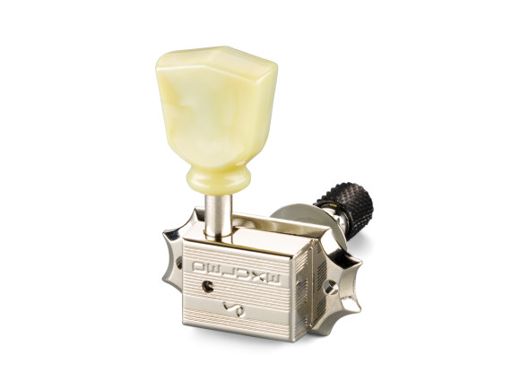 Botão de Afinação/Sistemas mecânicos 6L para guitarra elétrica Schaller  Deluxe Kluson-Style