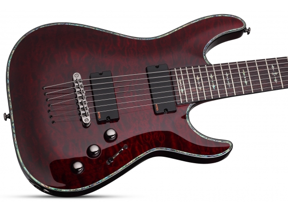 Guitarras Schecter Guitarras de 7 cordas Schecter C-7 Hellraiser BLK CHERRY CHC Guitarras Schecter Guitarras de 7 cordas Schecter C-7 Hellraiser BLK CHERRY CHC