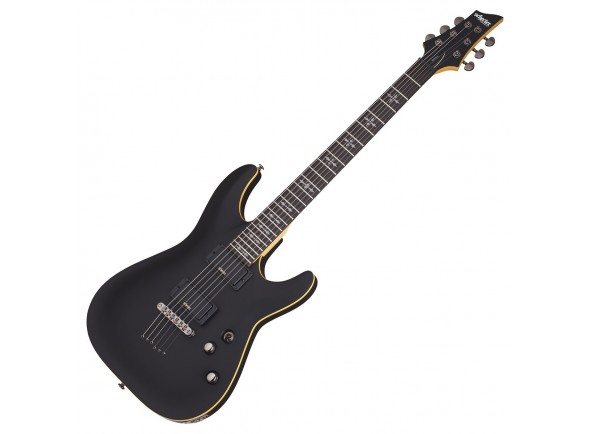 Guitarras Schecter Guitarras formato ST Schecter Demon-6 Aged Black Satin Guitarras Schecter Guitarras formato ST Schecter Demon-6 Aged Black Satin