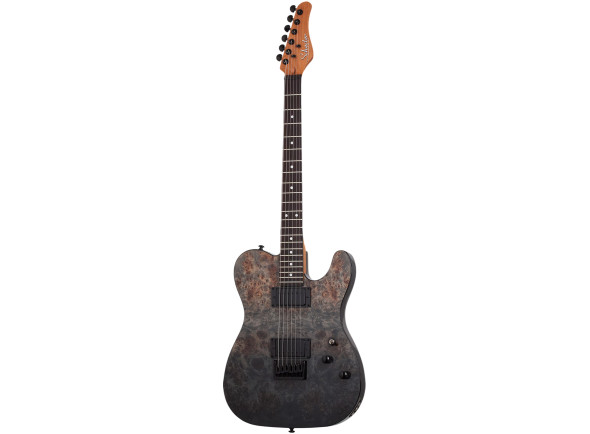 Guitarra Elétrica/guitarras en forma de T Schecter PT Standard Burl Black Fade Burst