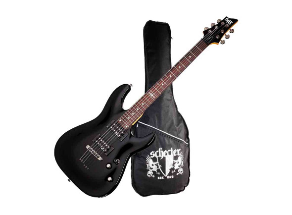  Guitarra elétrica/guitares au format ST Schecter SGR C-1 Gloss Black