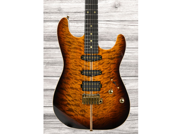  Guitarra tipo ST /guitares au format ST Schecter USA Custom Shop CET 50th Anniversary Golden Anniversary (41 sur 50)