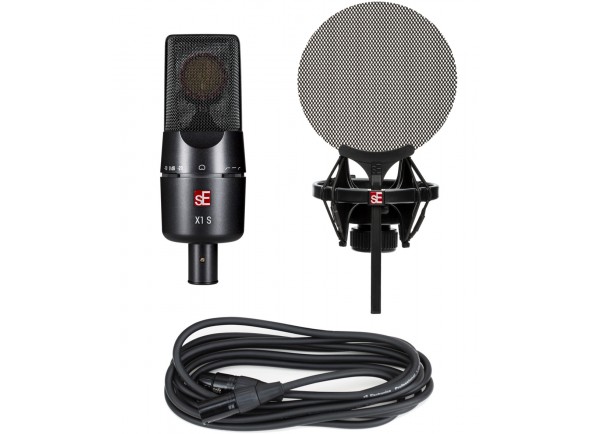 Microfone de membrana grande SE Electronics X1S Vocal Pack 