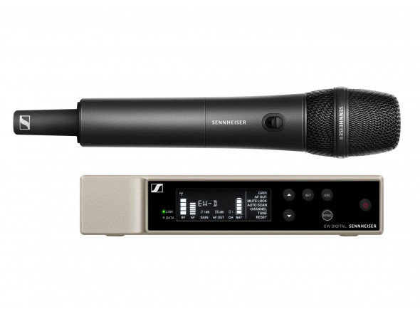 sistemas de microfones Sistema sem fios com microfone de mão Sennheiser EW-D 835-S SET Q1-6 470,2–526 MHz