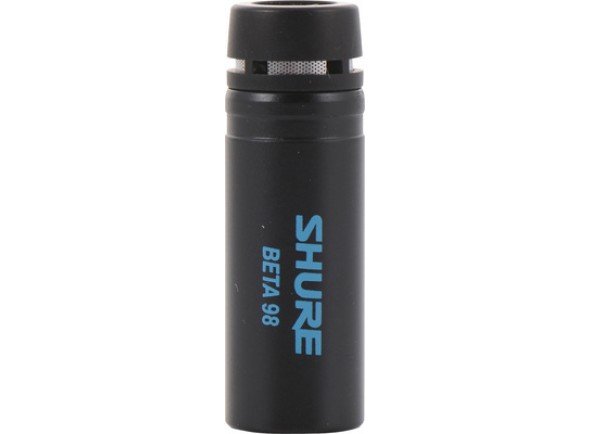 Microfone condensador membrana pequena/Microfone condensador membrana pequena Shure BETA 98S Microfone condensador membrana pequena/Microfone condensador membrana pequena Shure BETA 98S