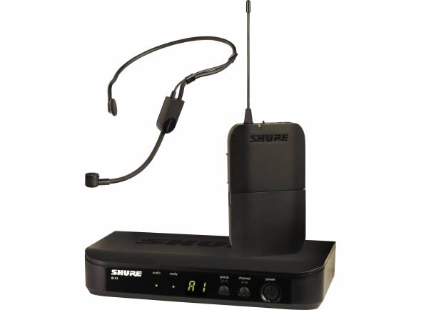 Microfone Headset/Sistema inalámbrico con micrófono de auriculares Shure BLX14/P31 