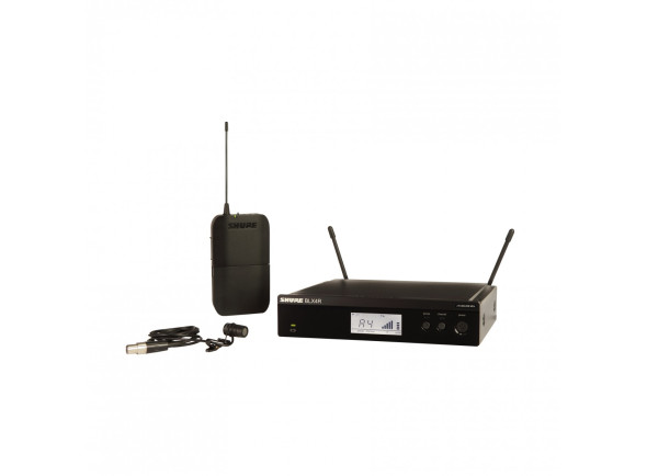 Microfones sem fio Shure BLX Sistema sem fio com microfone lapela/Sistema sem fio com microfone lapela Shure BLX14R/W85-H8E Rack Mount Wireless Lavalier Microphone System Microfones sem fio Shure BLX Sistema sem fio com microfone lapela/Sistema sem fio com microfone lapela Shure BLX14R/W85-H8E Rack Mount Wireless Lavalier Microphone System
