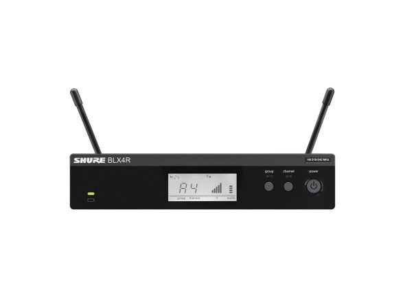 Microfones sem fio Shure BLX Recetor/Recetor Shure BLX4R H8E Microfones sem fio Shure BLX Recetor/Recetor Shure BLX4R H8E