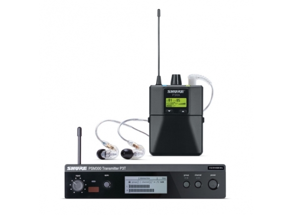 Sistema de Monitoraje Inalámbrico Shure p3tera215cl-l19