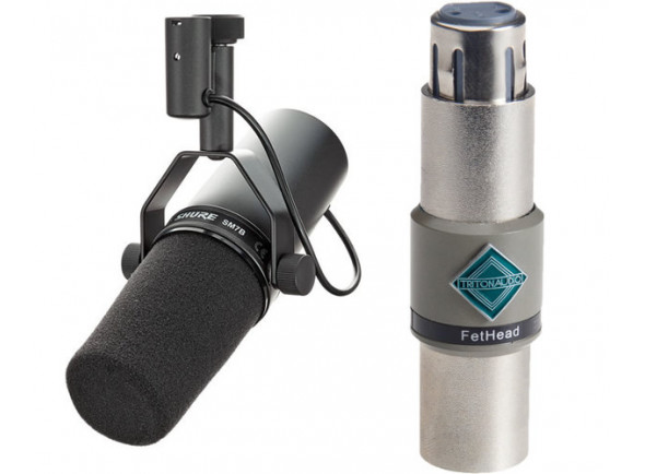 Microfone de Estúdio/gran micrófono de membrana Shure SM 7 B Bundle 
