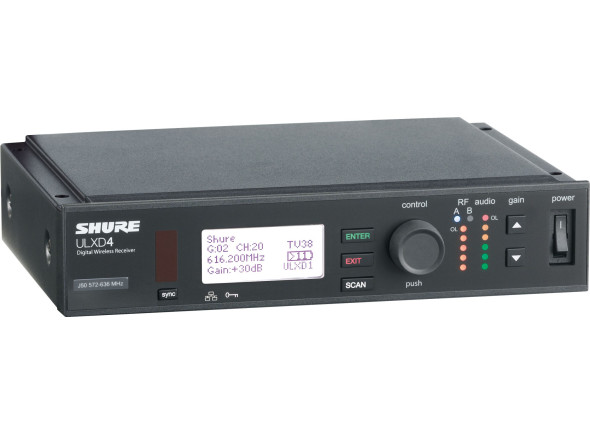 H5 Recetor/Recetor Shure  ULXD4E H51