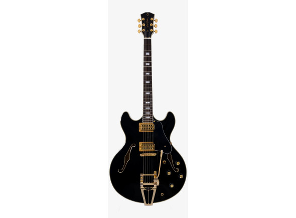  Guitarra elétrica/Guitarras formato Hollowbody Sire   Larry Carlton H7T Black