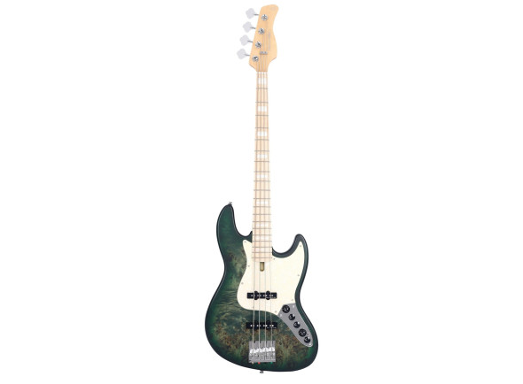 Baixo elétrico de 4 cordas/Baixo de 4 Cordas Sire Marcus Miller V7 Swamp Ash-4 Reissue Trans Green Satin