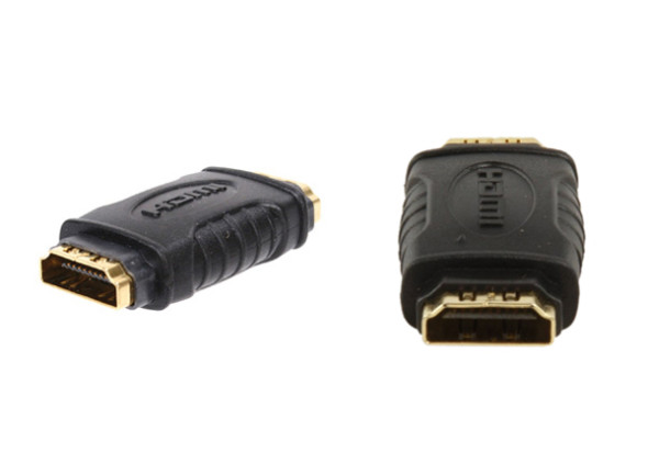 Adaptador/Adaptadores e conversores SMI  Adaptador HDMI Fêmea / HDMI Fêmea – Dourada