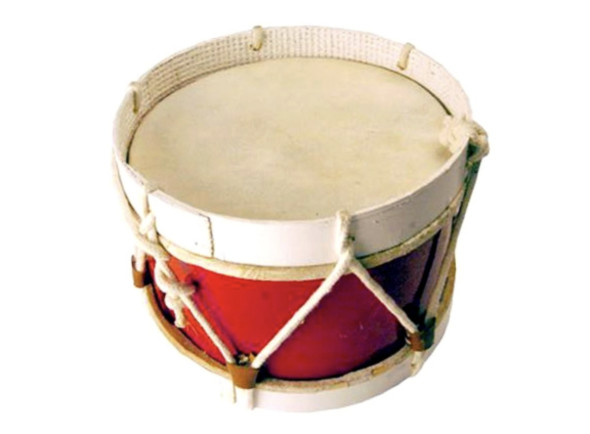 Bombo/Bombos Sond Bombo tradicional 38cm branco/vermelho