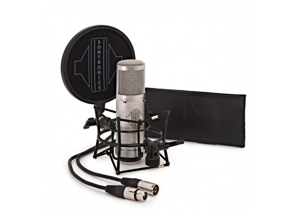 Microfone de membrana grande Sontronics STC-3X Pack silver