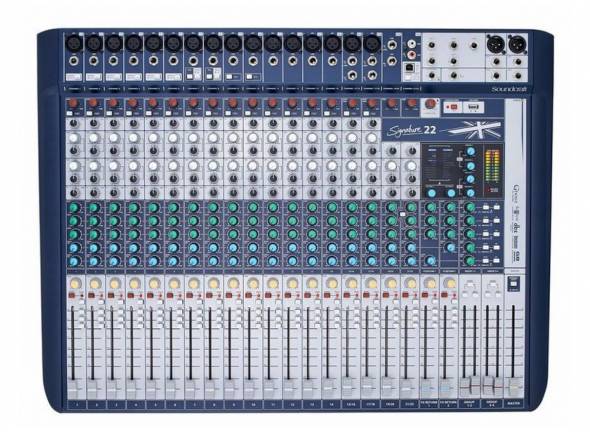 Mesa de Mistura Analógica Soundcraft Signature 22 Mesa de Mistura Analógica Soundcraft Signature 22