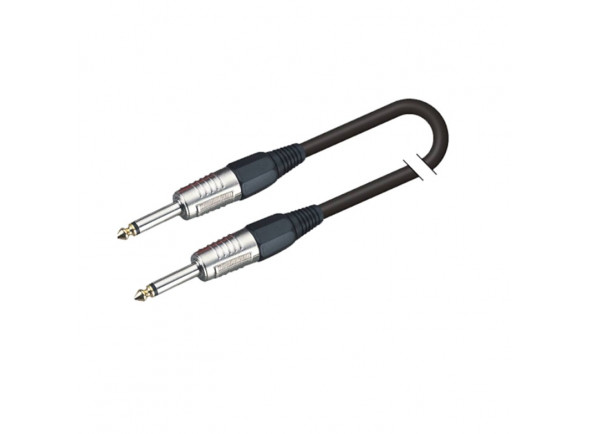 [[1]] BIC Câble d'instrument Soundsation Jack/Jack BICJJ-6BK 6m 