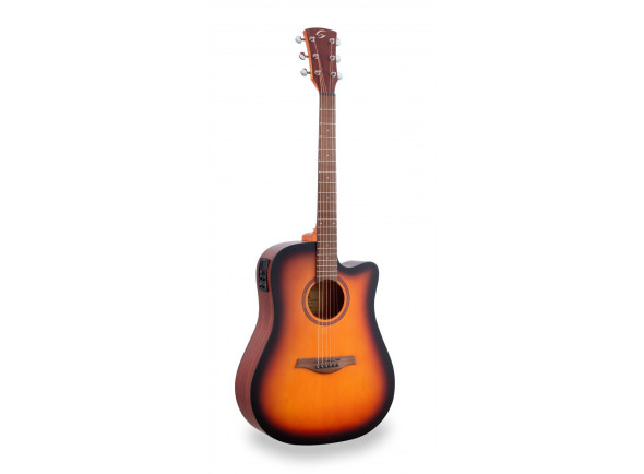 Guitarra acústica dreadnought/Guitarra Acústica Soundsation  Guitarra acústica Dreadnought Cutaway c/preamp CODY DNCE-SBT