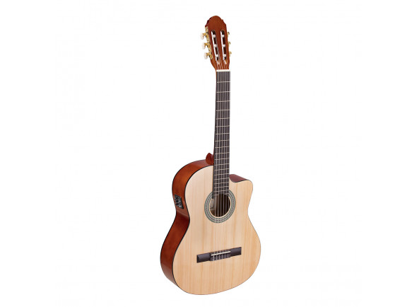 Guitarras clássicas eletrificadas Toledo Primera Spruce CE 44-NT 