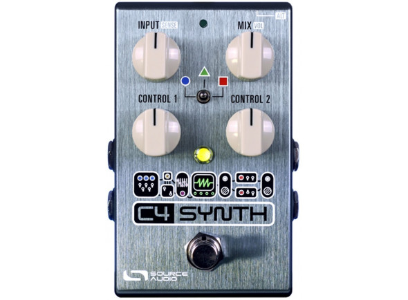 Pedais para baixo Source Audio  SA 249 One Series C4 Synth 