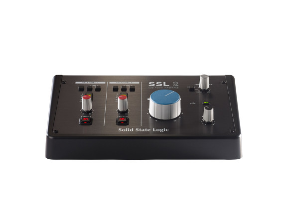 Interface de áudio USB-C 2 x 2/Interface Áudio USB SSL  2 MKII