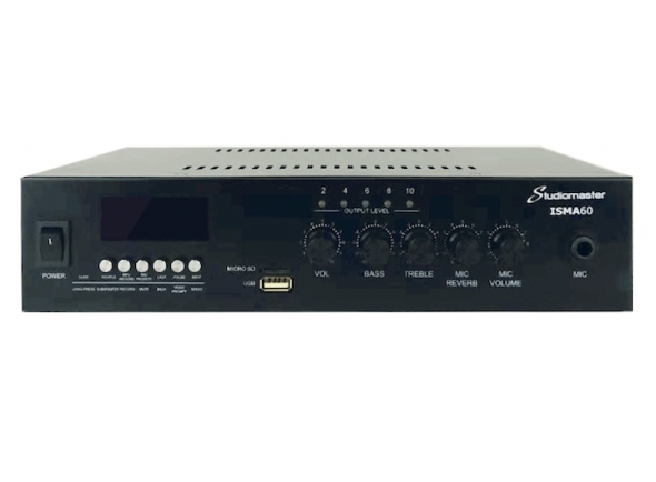 Amplificadores para Instalação/Etapas de Potencia Studiomaster ISMA60