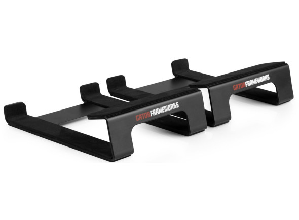 Suporte de monitor de estúdio /Suportes de Monitores de Estúdio Gator GFW-SPKSTMNDSK-WDG Suporte para Monitores de Estúdio 