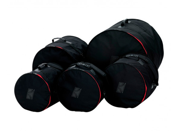 Baterias acústicas Tama Sacos para bateria/Bolsas para bateria acústica Tama DSS62H pack Preto Baterias acústicas Tama Sacos para bateria/Bolsas para bateria acústica Tama DSS62H pack Preto