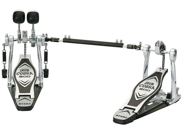 Baterias TAMA Pedal Bombo/Pedal de Bombo Doble Tama Iron Cobra HP200PTWL Pedal Baterias TAMA Pedal Bombo/Pedal de Bombo Doble Tama Iron Cobra HP200PTWL Pedal