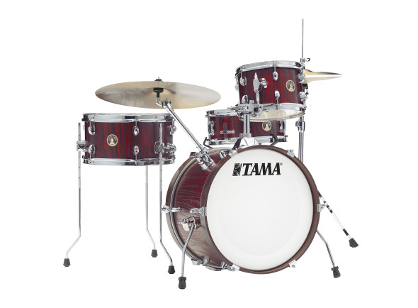 Conjunto de Bateria/Sets de batería sin herrajes Tama LJL48S-SBE Club Jam Shell Set Satin Burgundy Elm