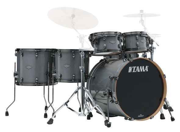 Bateria acústica/Kits de batterie avec accessoires mais sans cymbales Tama MBS52HZBNS-SGR Starclassic Performer Smoky Gray