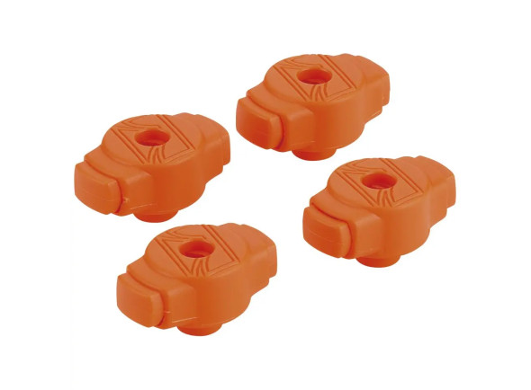 Baterias TAMA Acessórios para pratos Tama  QC8B4OR Quick-Set Cymbal Mate Orange 4