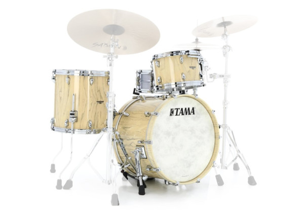 Conjunto de Bateria/Sets de batería sin herrajes Tama Star Walnut Studio Rock Antique White Japanese Chestnut TW30CZS-AWC