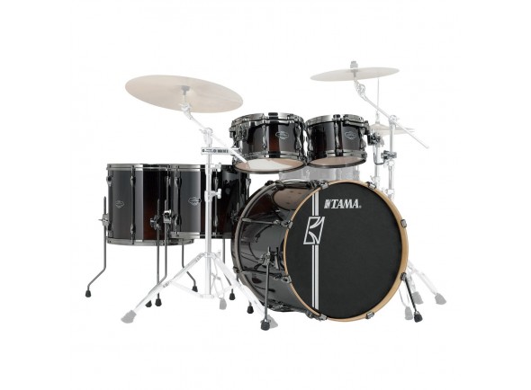 Conjuntos de bateria sem ferragens Tama Superstar H.Maple R.Shells DMF Conjuntos de bateria sem ferragens Tama Superstar H.Maple R.Shells DMF
