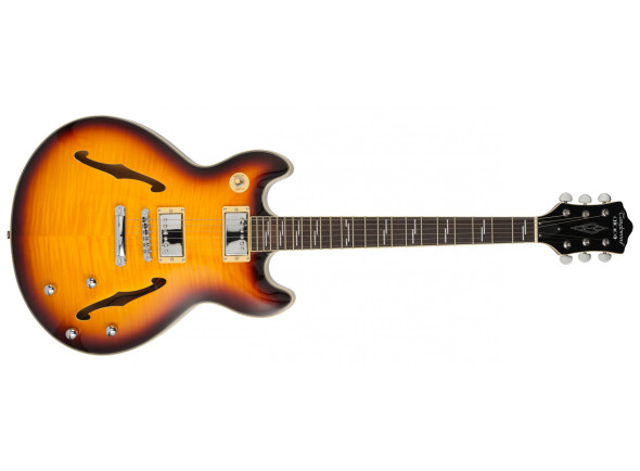 Guitarra Elétrica/Guitarras de formato Double Cut Tanglewood Chicago TCH59VB