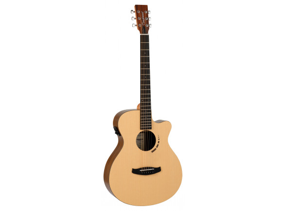 Guitarra Acústica Electrificada/Guitare acoustique Tanglewood TM4CE Eletroacústica Metropolitan Super Folk Koa 